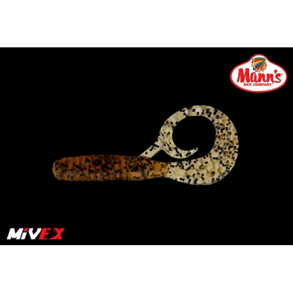 Силікон Mann's Mannipulator Grub 55mm M014-AS (20шт/уп)