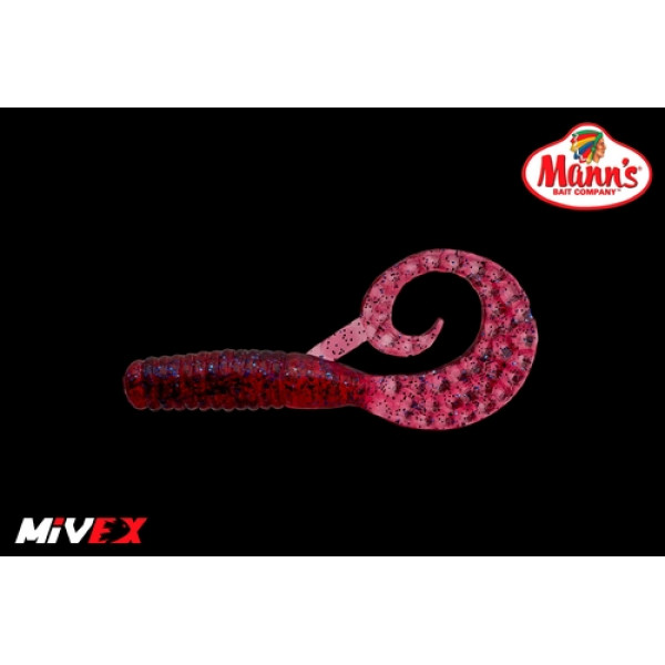 Силікон Mann's Mannipulator Grub 55mm M014-PU (20шт/уп) Силікон Mann's Mannipulator Grub 55mm M014-PU (20шт/уп)