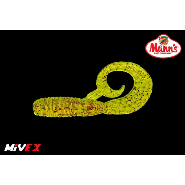 Силікон Mann's Mannipulator Grub 55mm M014-RFCH (20шт/уп)