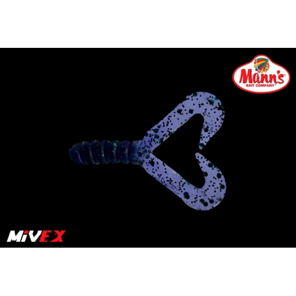 Силікон Mann's Twister Double 42mm M034-JB (20шт/уп)