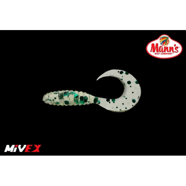 Силікон Mann's Twister 30mm M035-WH (20шт/уп)
