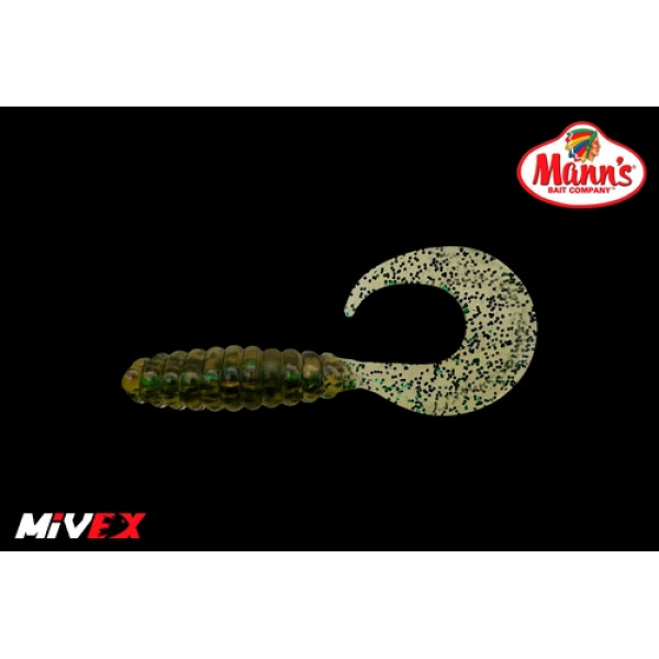 Силікон Mann's Twister 55mm M037-WH (20шт/уп)