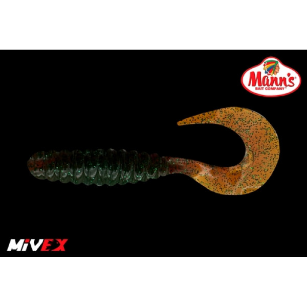 Силікон Mann's Twister 100mm M040-GNFMO (20шт/уп)