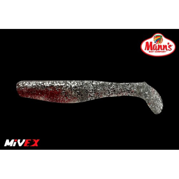 Силікон Mann's Predator #3 90mm M066UV-RB (10шт/уп) Силікон Mann's Predator #3 90mm M066UV-RB (10шт/уп)