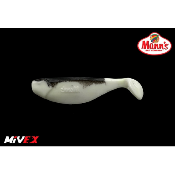 Силікон Mann's Ripper 80mm M060BB-W (20шт/уп)